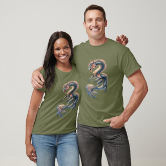 T-shirt Dragon Aquatique