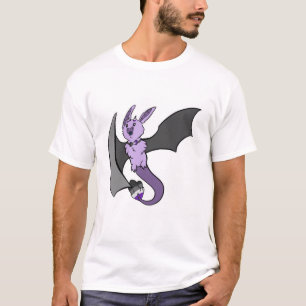 T-shirt Dragon asexuel de batte de fierté