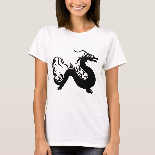 T-shirt Dragon asiatique (Devant)
