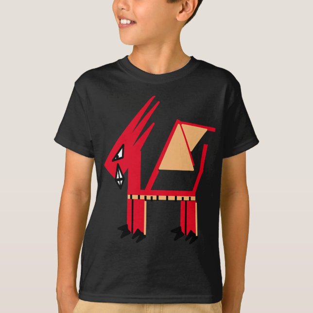 T-shirt Dragon aux crocs géants (Devant)