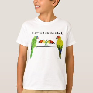 T-shirt Dragon aux oiseaux