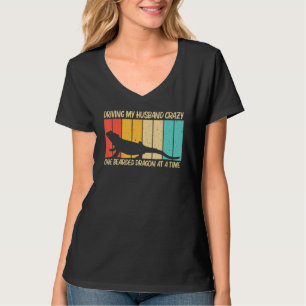 T-shirt Dragon Barbu Cool Pour Femmes Maman Reptile Lézard