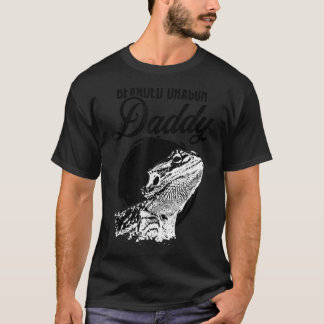 T-shirt Dragon barbu papa père père père Dragon barbu