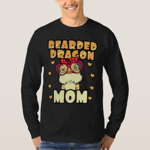 T-shirt Dragon barrée Maman Chemise Gecko Mère Lizard Love