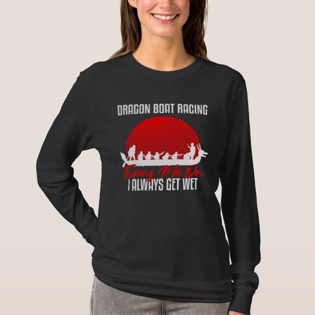 T-shirt Dragon Boat Paddling Desgin for Dragon Boat Racing (Devant)