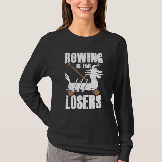 T-shirt Dragon Boat Racing For Dragon Boat Paddler Drummer (Devant)