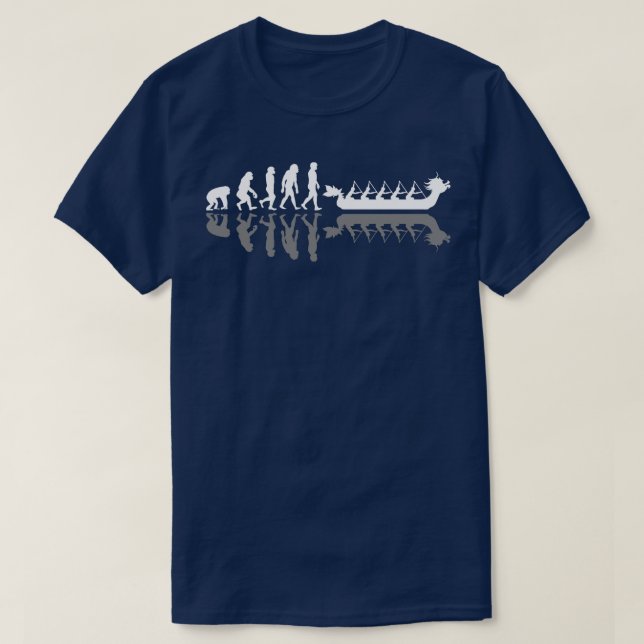 T-shirt Dragon Boat Racing Team Evolution avec Shadow (Design devant)