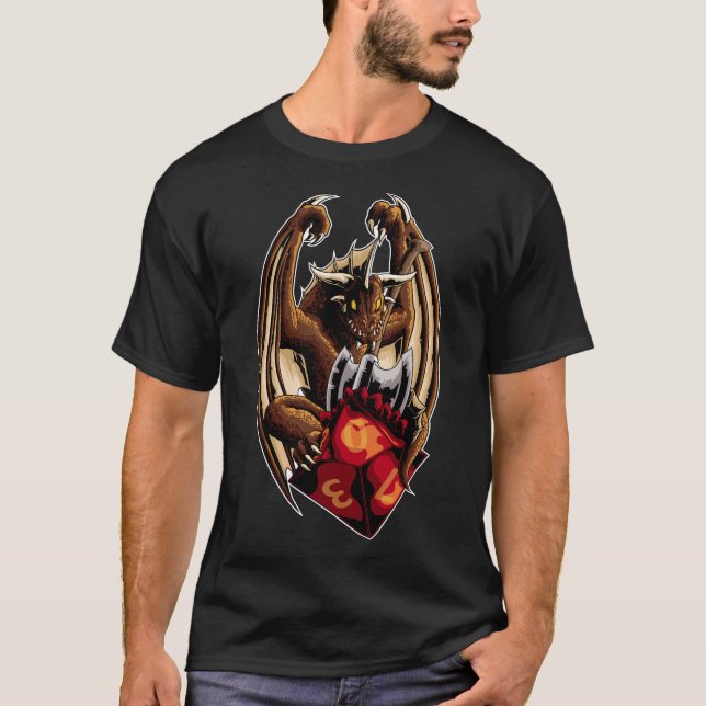 T-shirt Dragon Bronce del Hacha (Devant)