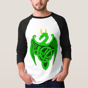 T-shirt Dragon Celtique Vert