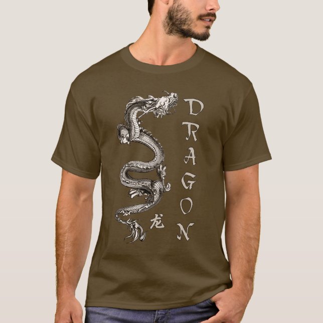 T-shirt Dragon chinois (Devant)