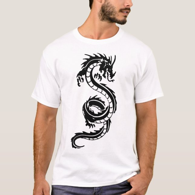 T-shirt dragon chinois (Devant)
