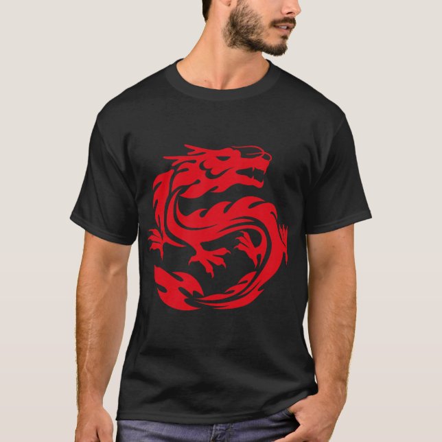 T-shirt Dragon chinois (Devant)