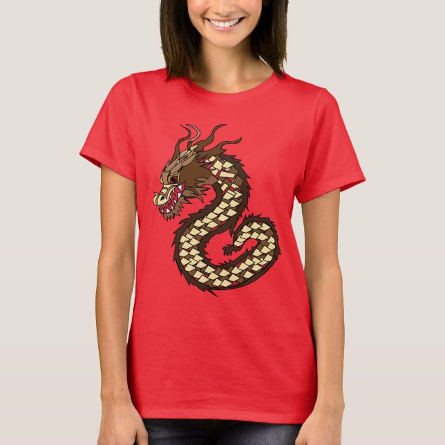 T-shirt Dragon chinois (Devant)