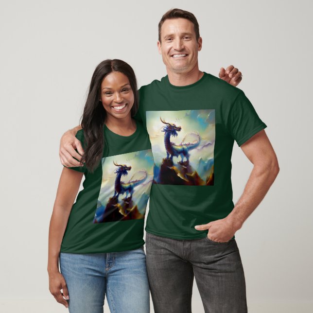 T-shirt Dragon chinois (12) (Unisexe)