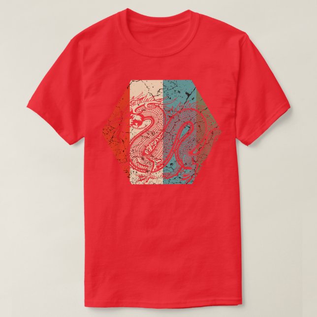 T-shirt Dragon chinois 35 (Design devant)