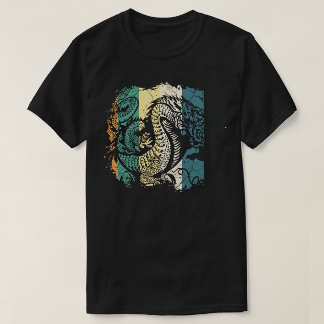 T-shirt Dragon chinois 40 (Design devant)
