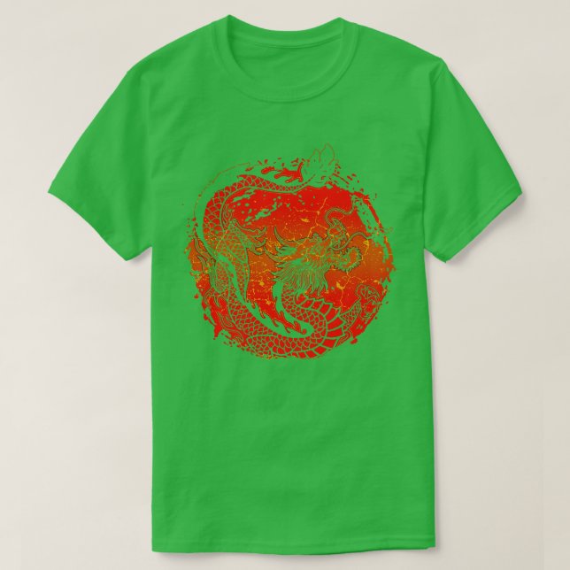 T-shirt Dragon chinois 41 (Design devant)