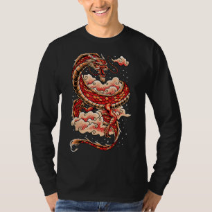 T-shirt Dragon chinois Art japonais Tokyo Dragon 1