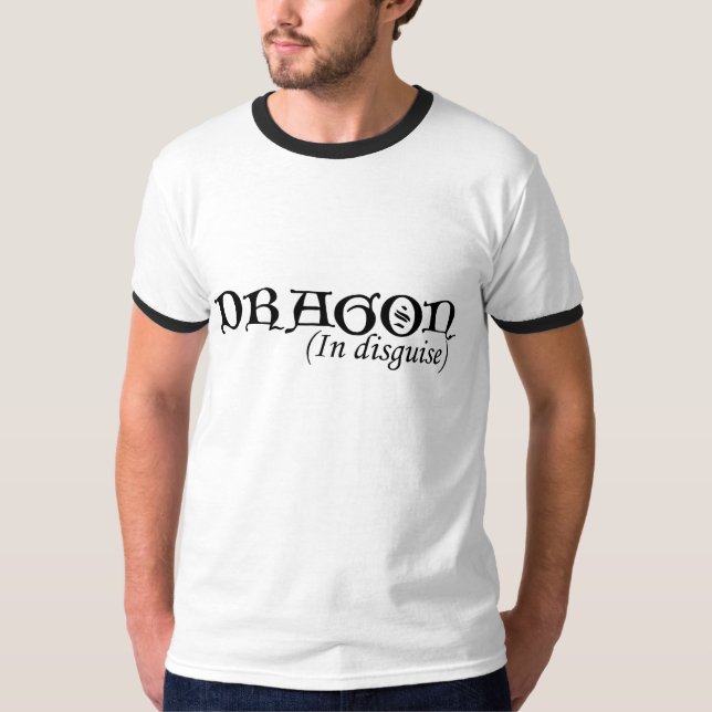 T-shirt Dragon dans le déguisement (Devant)