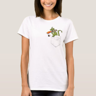 T-shirt dragon dans votre poche