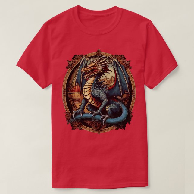 T-shirt Dragon DD classique (Design devant)