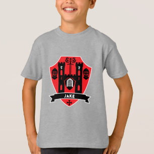 T-shirt Dragon de Chevalier médiéval anglais