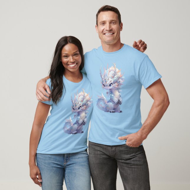 T-shirt Dragon de Chibi (Unisexe)