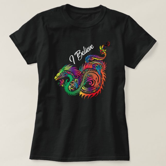 T-shirt Dragon de Chinese  (Design devant)