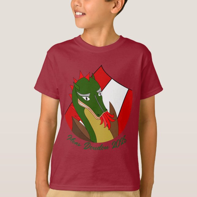 T-shirt Dragon de Doudou 2025 Mons (Devant)