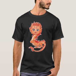 T-shirt Dragon de feu chinois 1