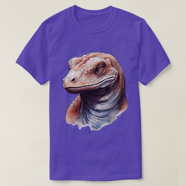T-shirt Dragon de Komodo 5 (Design devant)
