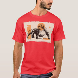 T-shirt Dragon de Komodo Reptiles de Komodo vintage 1
