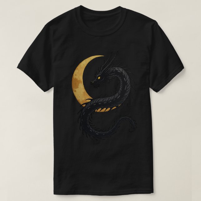 T-shirt Dragon de Lune (Design devant)