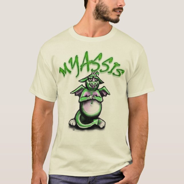 T-shirt Dragon de Myassis (Devant)