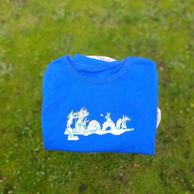 T-shirt Dragon de Neige et Lapin Lapin (Créateur téléchargé)