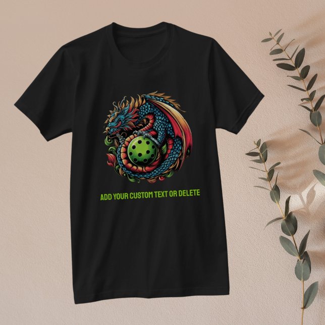 T-shirt Dragon De Pickleball Pour Les Joueurs De Paddlebal (Créateur téléchargé)