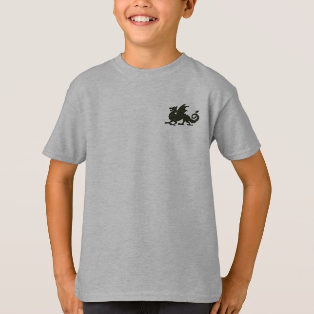 T-shirt Dragon de respiration incendie (Devant)