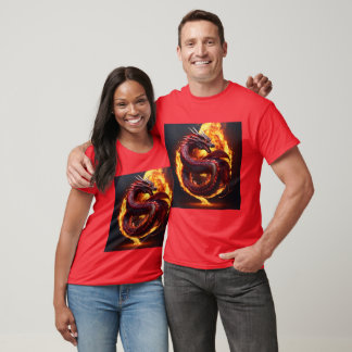 T-shirt Dragon de serpent réaliste T-SHRT