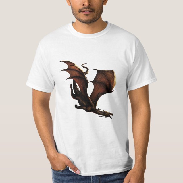 T-shirt Dragon de vol de Ciruelo´s (Devant)