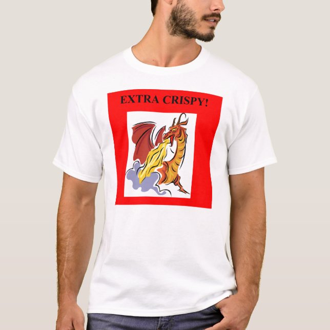 T-shirt dragon d'imaginaire extra croustillant (Devant)