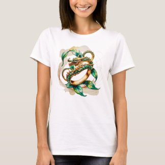 T-shirt Dragon d'or