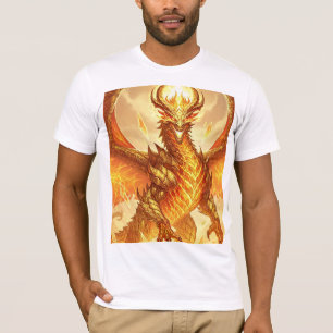 T-shirt Dragon d'or de Molten - Masterpie d'Imaginaire lég