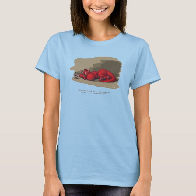 T-shirt Dragon dormant (Devant)