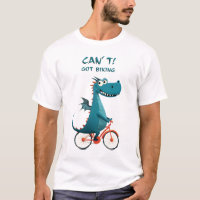 Dragon drôle à vélo | Ne peut pas. A fait du vélo.