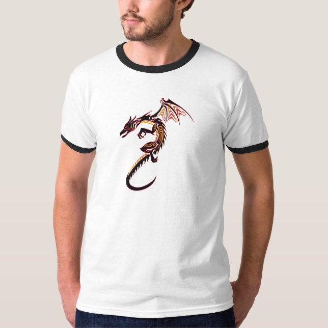 T-shirt Dragon du feu (Devant)