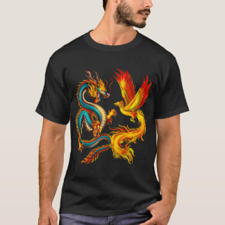T-shirt Dragon et Phénix