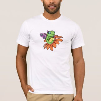 T-shirt Dragon et tournesol féeriques de bébé par Carrie