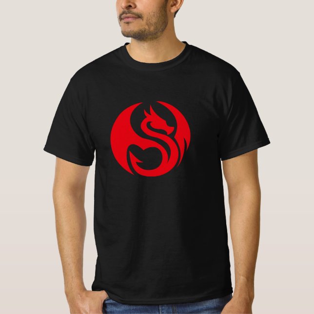 T-shirt Dragon Fantasy Emblem (Devant)