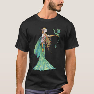 T-shirt Dragon Fée Verte 'Discipline'