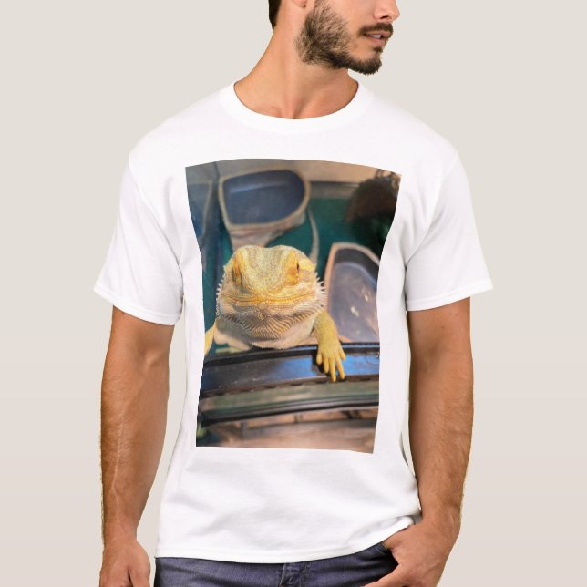 T-shirt dragon fileté (Devant)